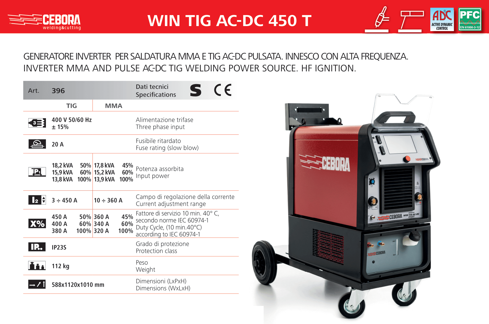 TIG ACDC 450